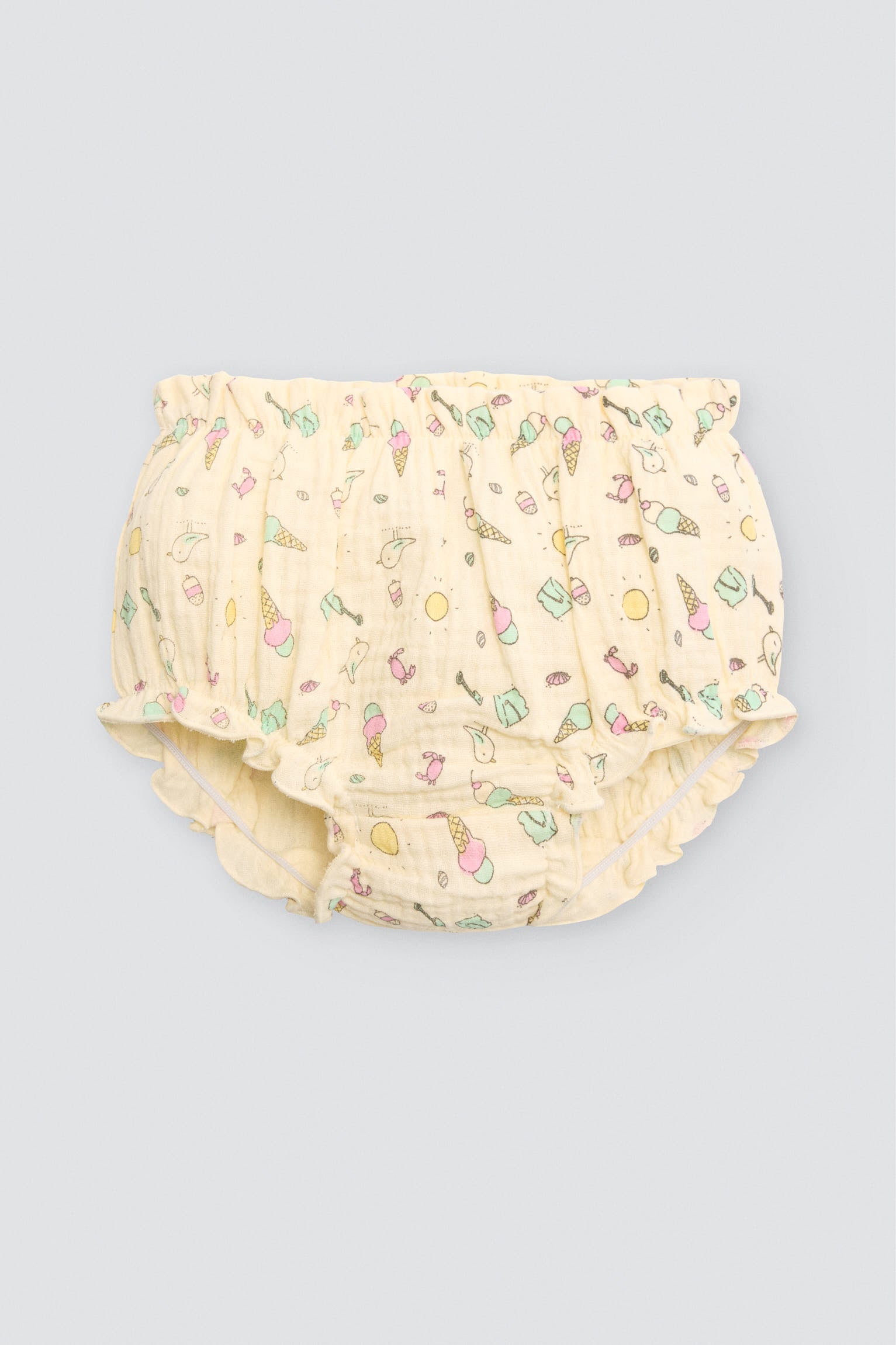 Conjunto bebé sin mangas estampado verano - Ysabel Mora