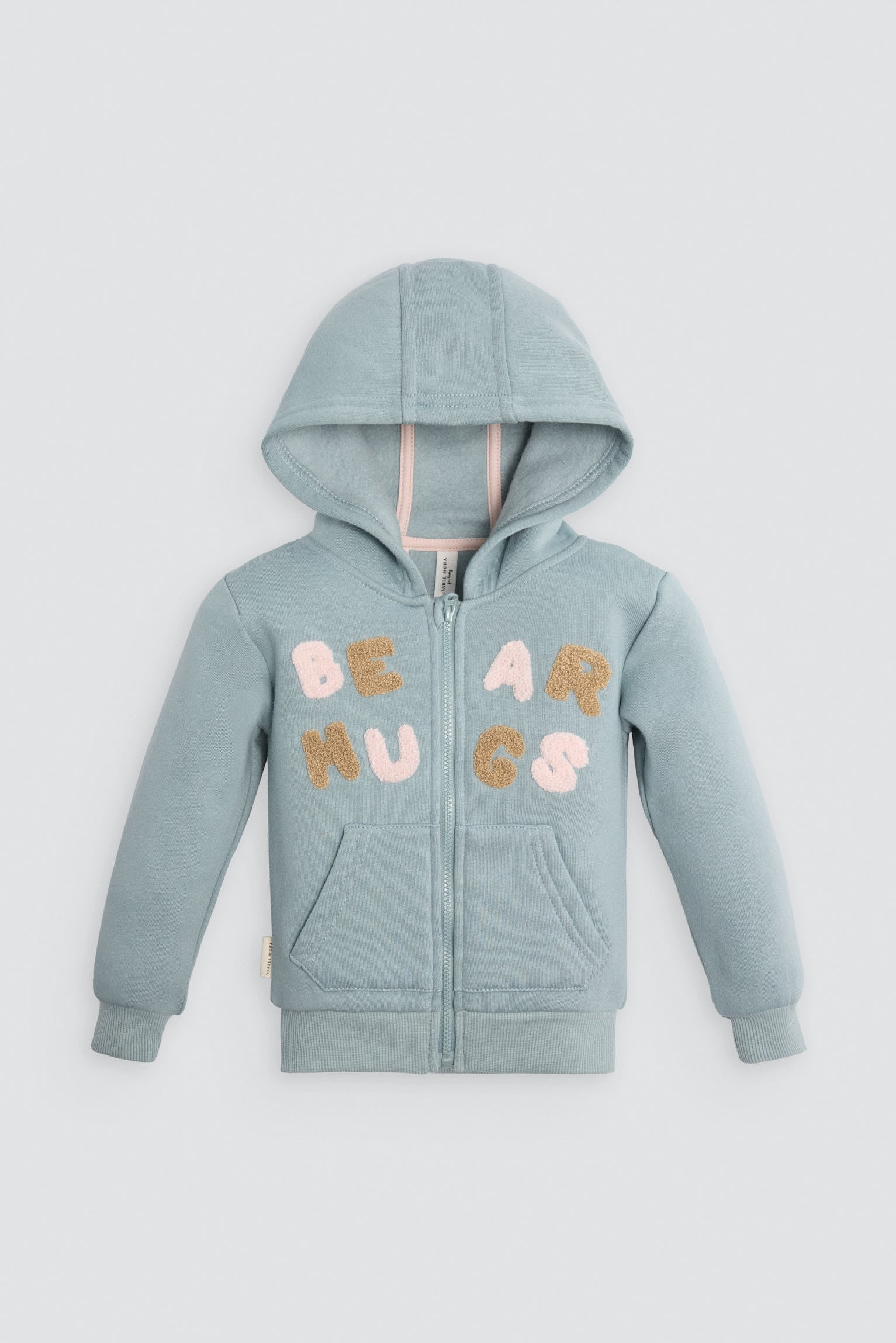 Conjunto bebé chaqueta y jogger detalles letras texturizadas - Ysabel Mora