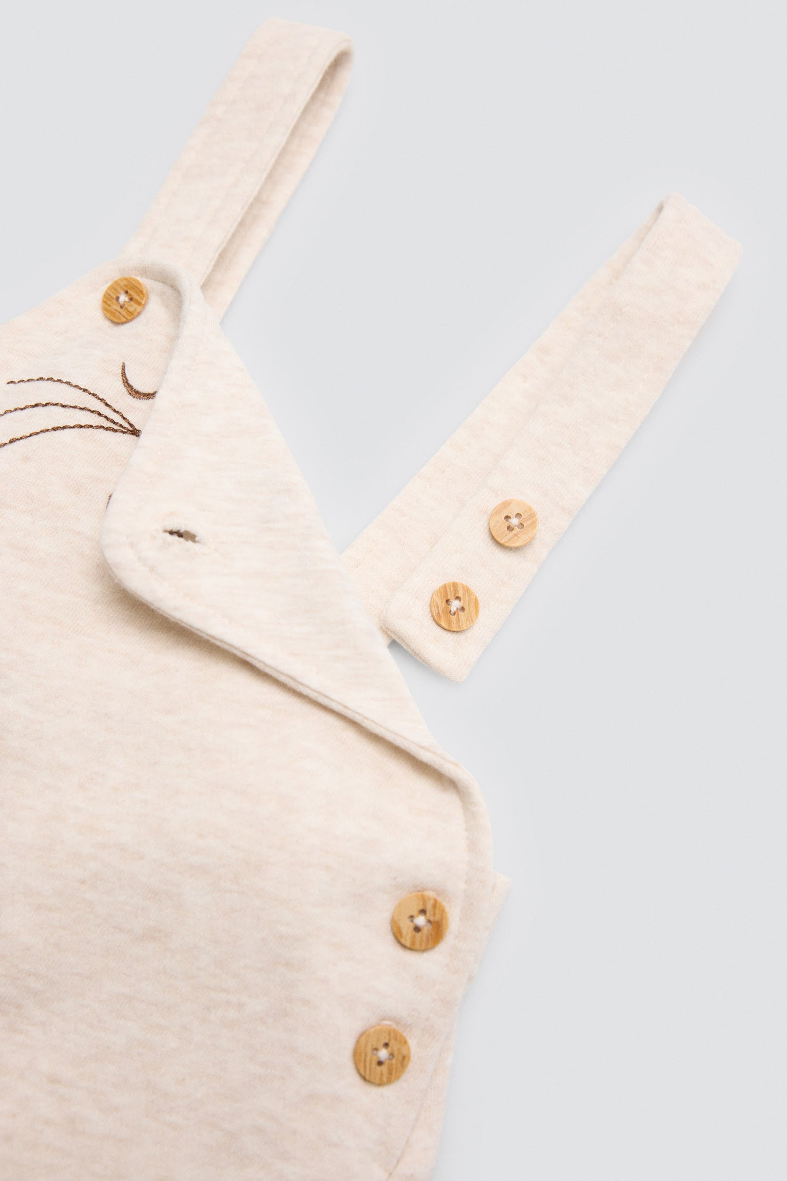 Conjunto bebé manga corta estampado  oso - Ysabel Mora