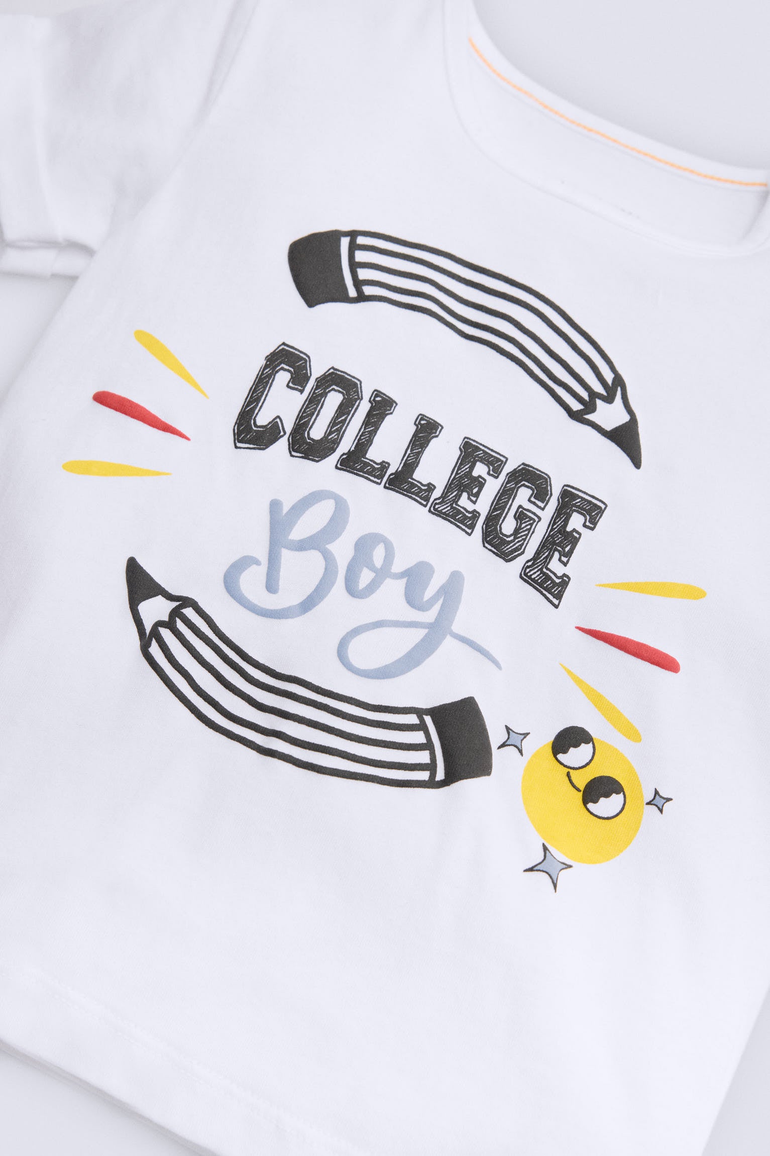 Conjunto bebé manga corta College Boy - Ysabel Mora