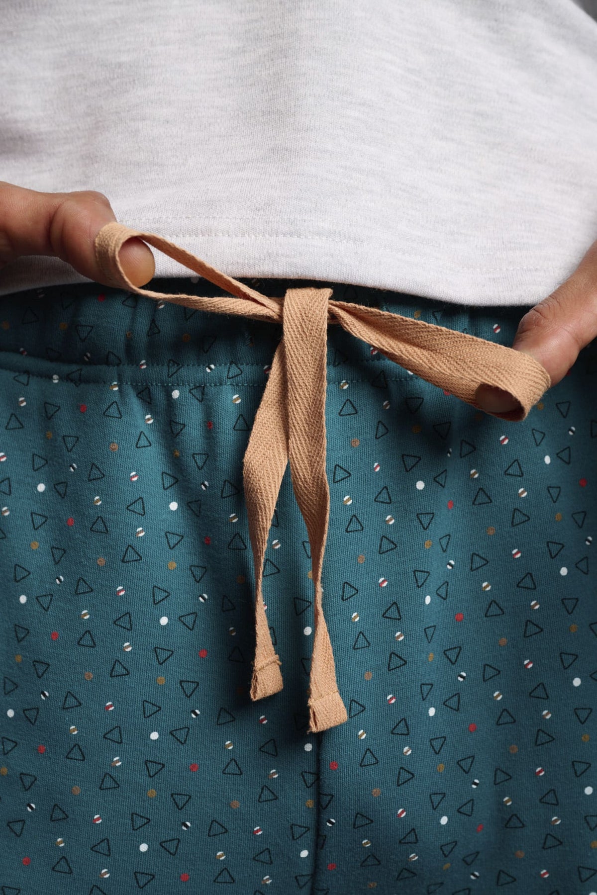 Pijama largo hombre afelpado estampado de billar