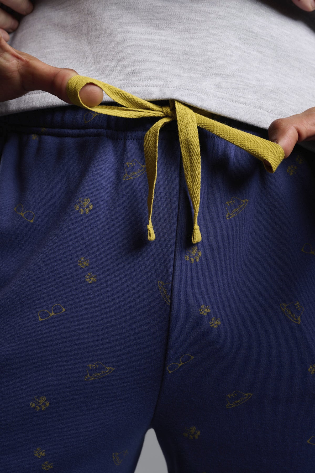 Pijama largo hombre afelpado estampado Gentleman Lifestyle