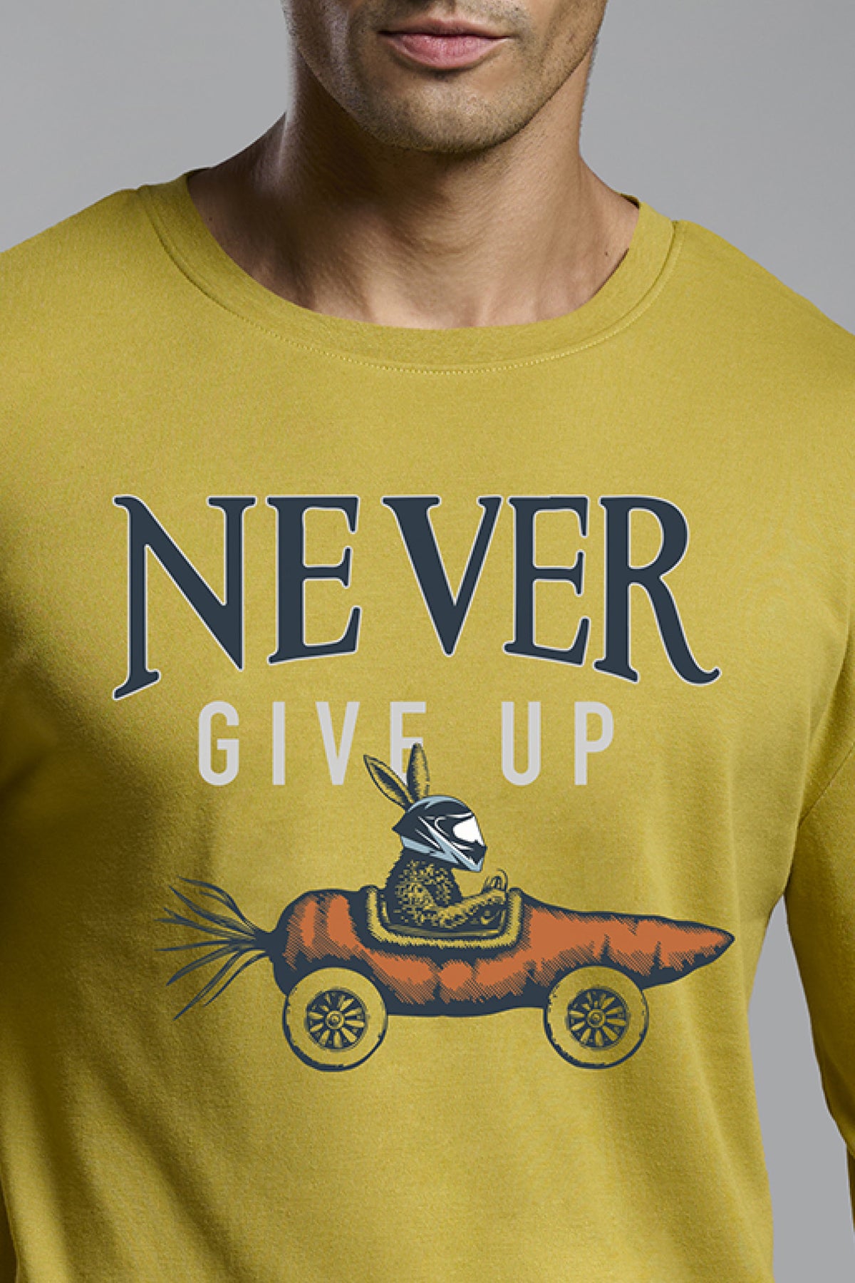Pijama largo hombre afelpado estampado driver Never Give Up