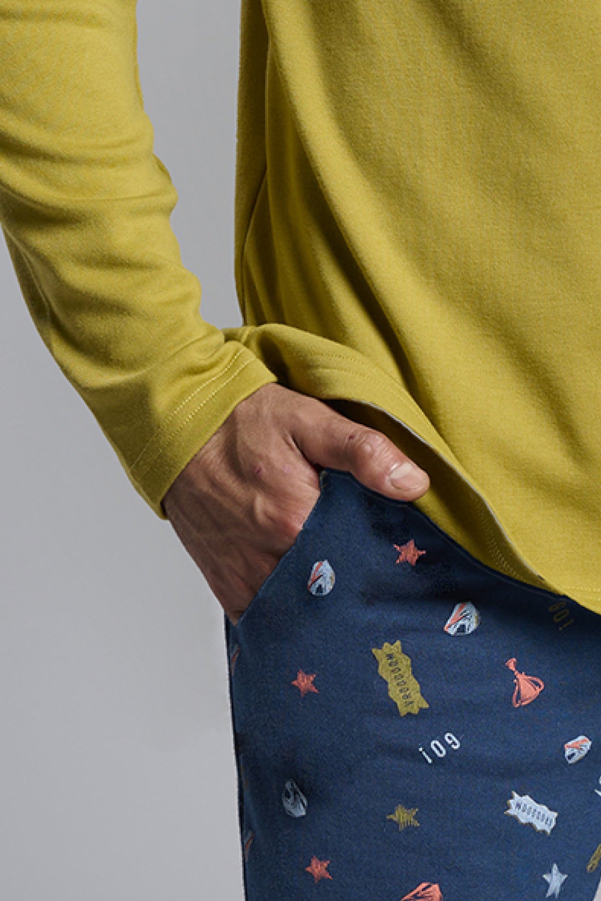 Pijama largo hombre afelpado estampado driver Never Give Up