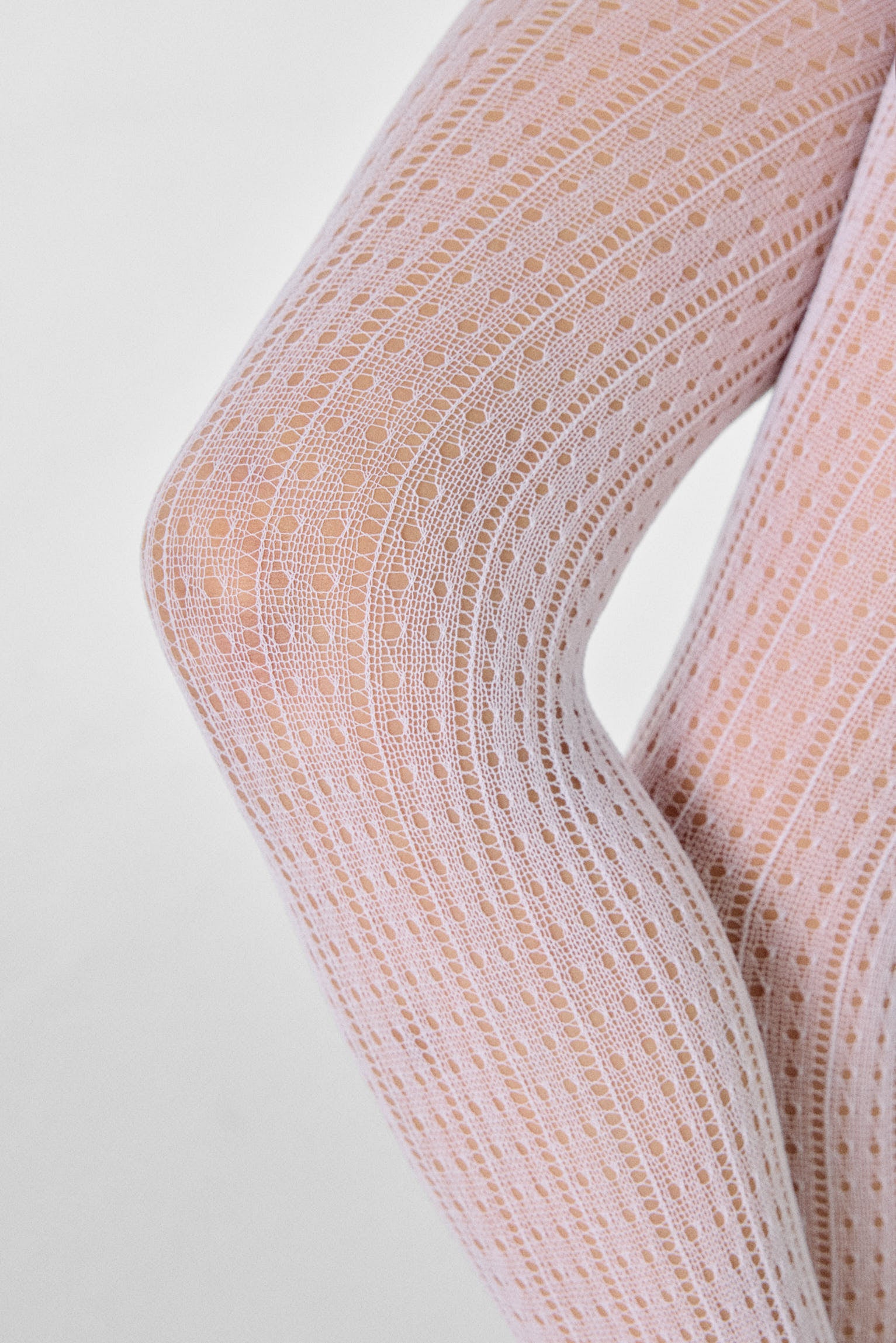 Panty infantil calado blanco - Ysabel Mora