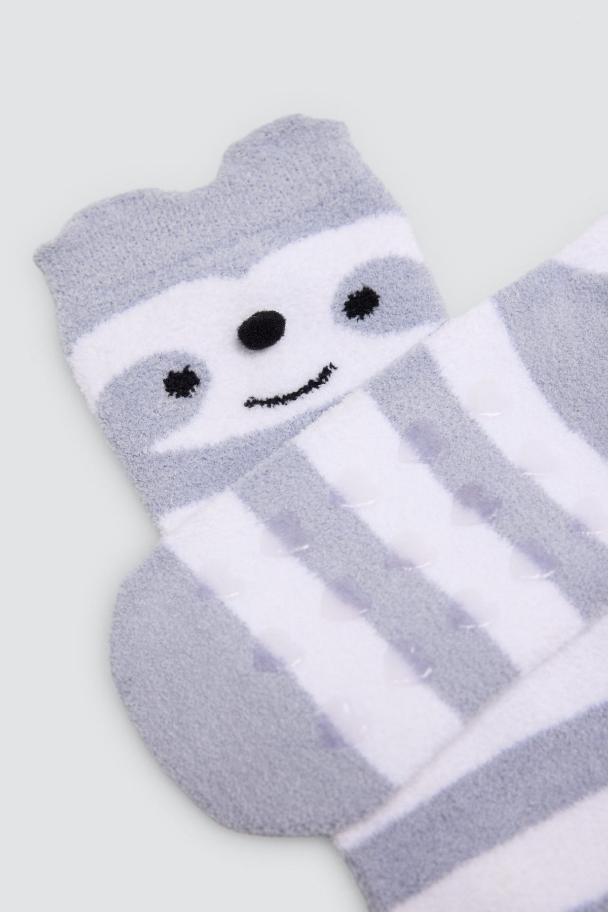 Pack 3 calcetines niña térmicos antidelizantes detalles 3D caritas animales