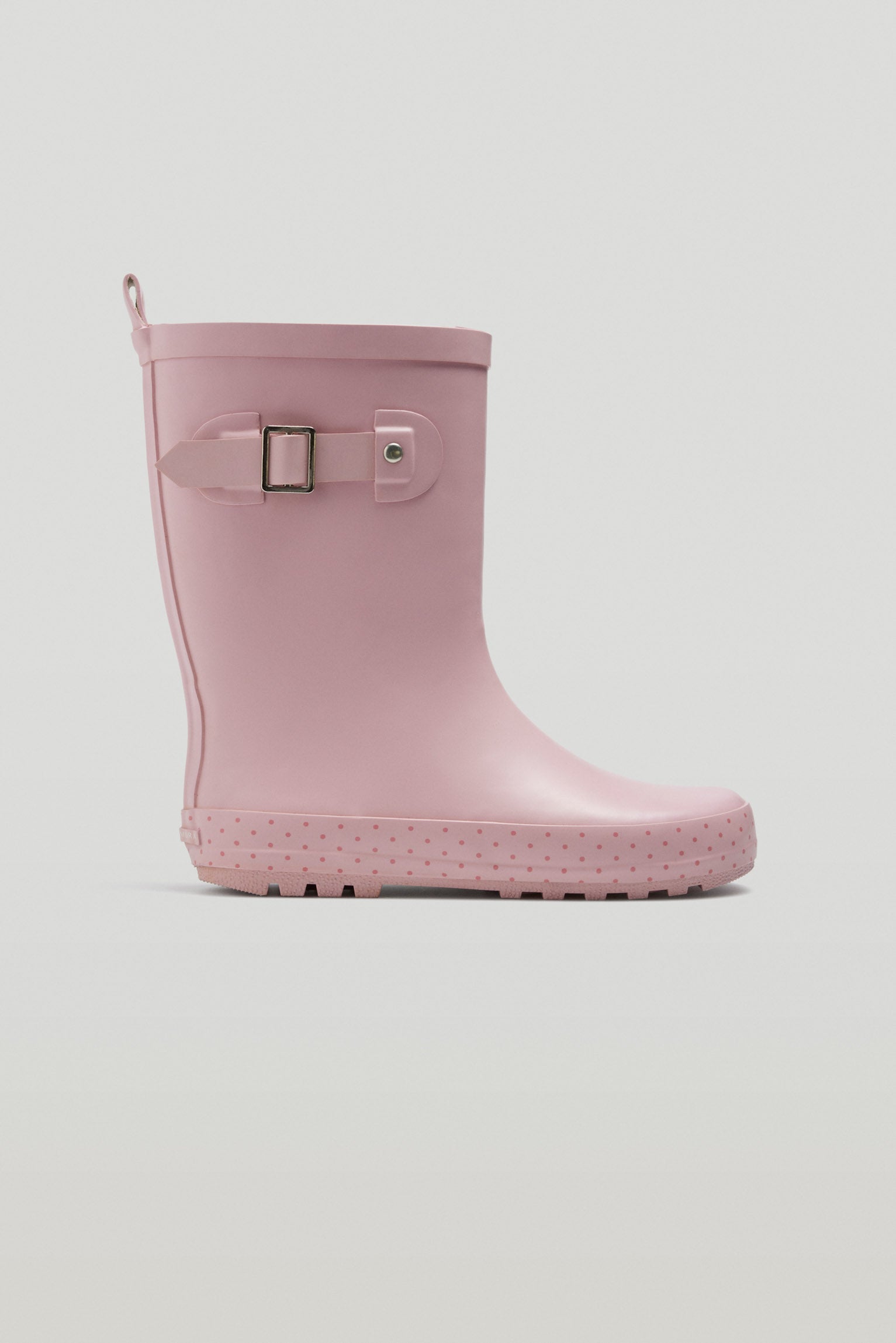 Pink buckle wellies