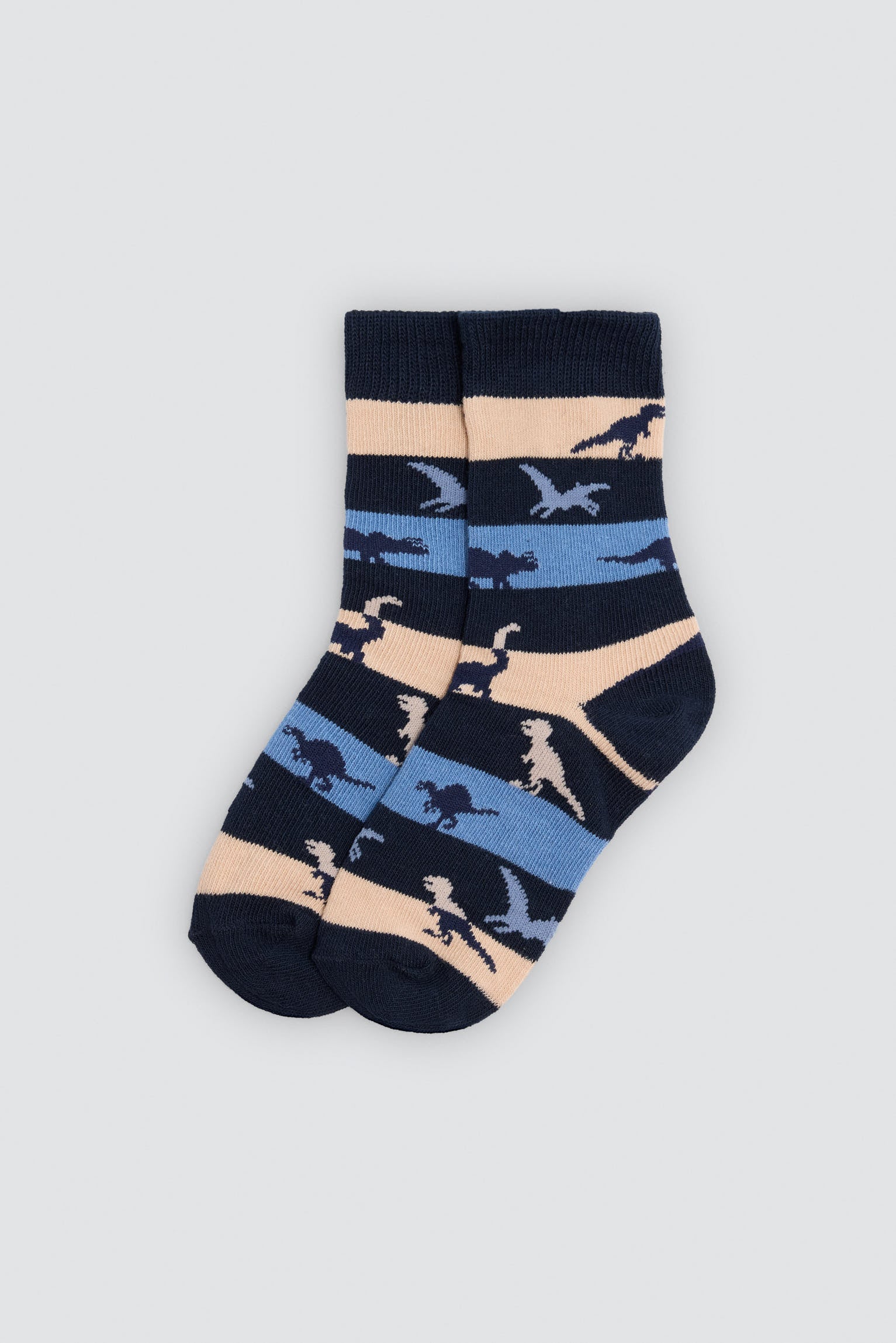 Pack 4 calcetines estampado dinosaurios