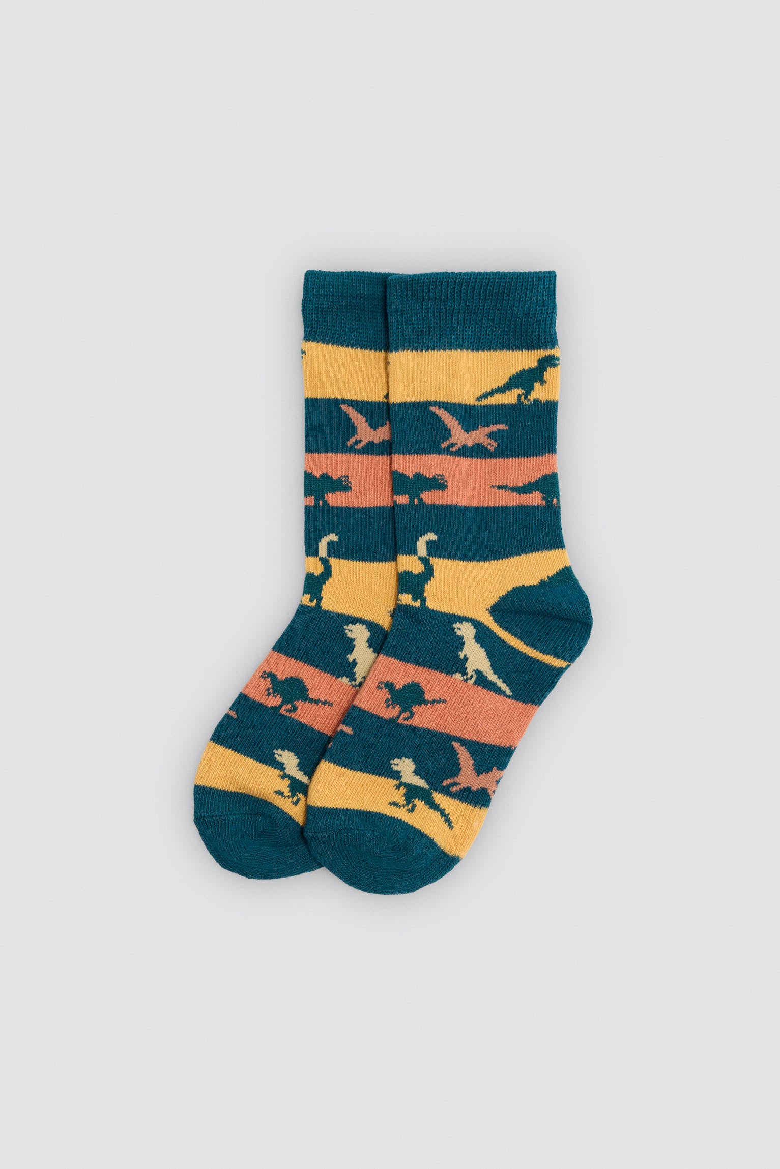 Pack 4 calcetines estampado dinosaurios