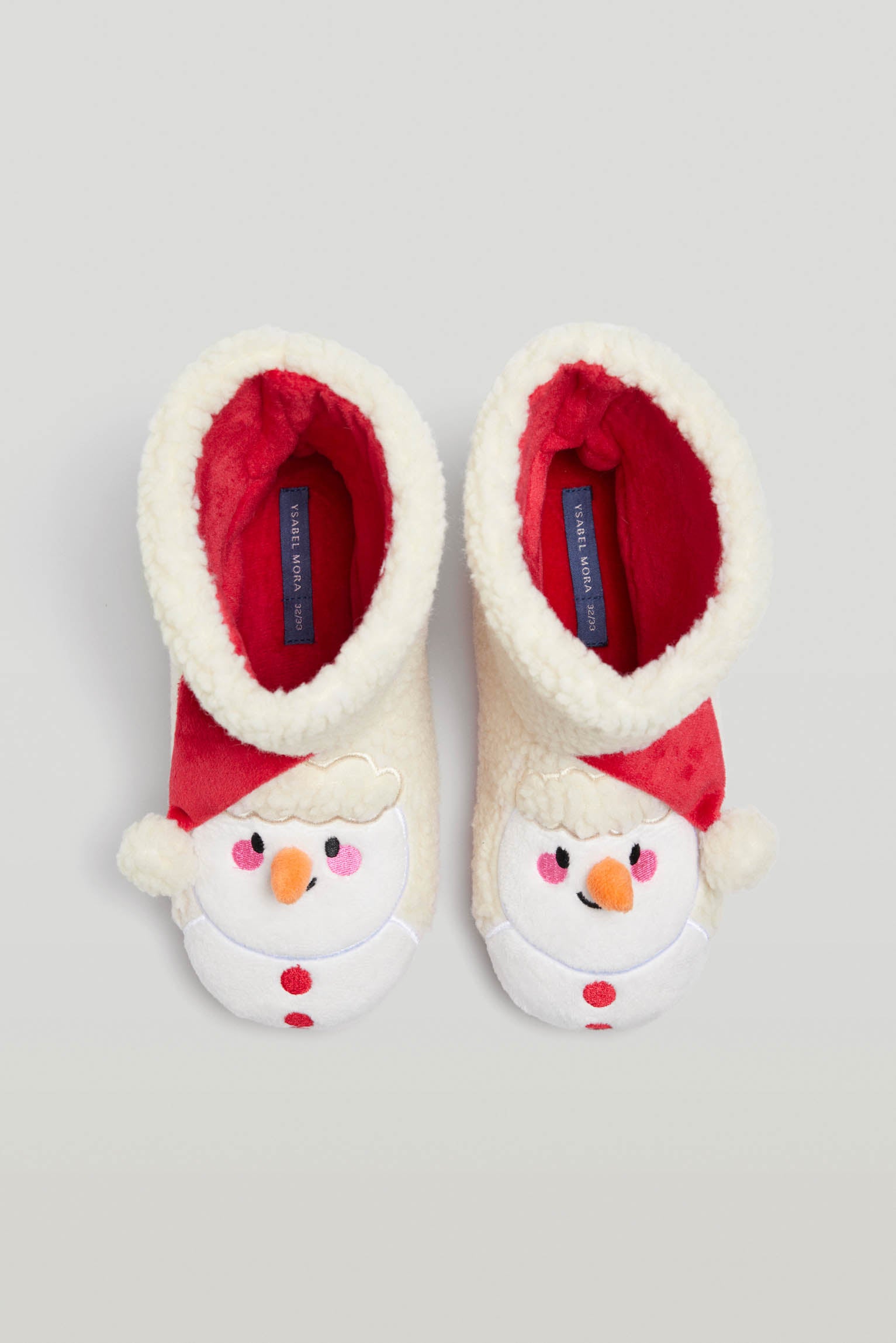 Botas de casa infantiles Navidad