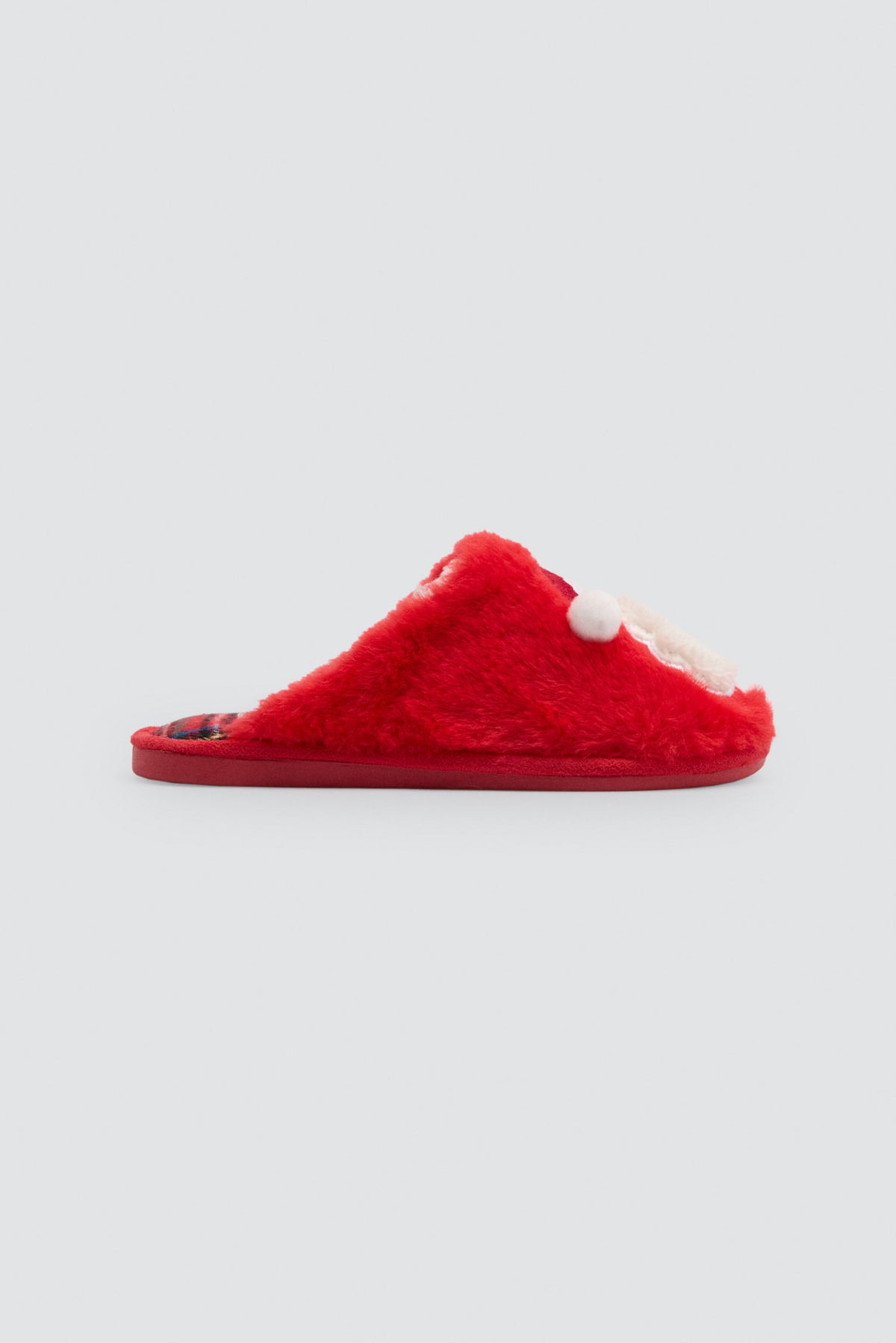 Zapatillas de casa infantiles navidad dibujo Papá Noel