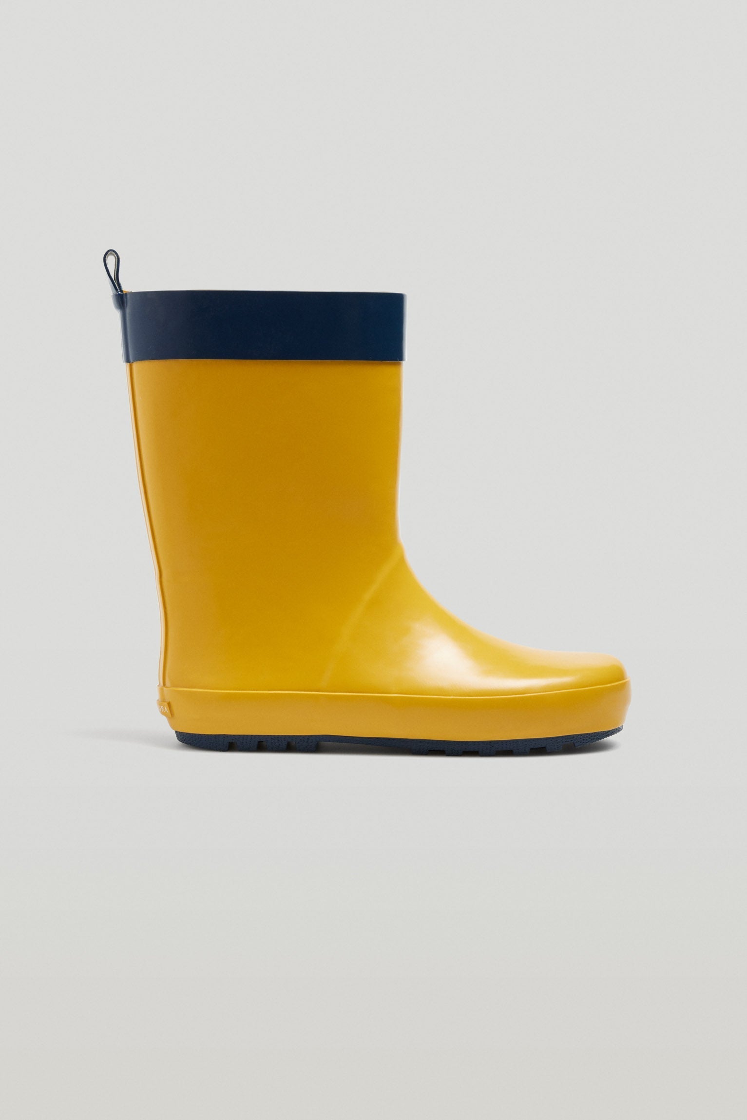 Botas de agua lisas amarillo