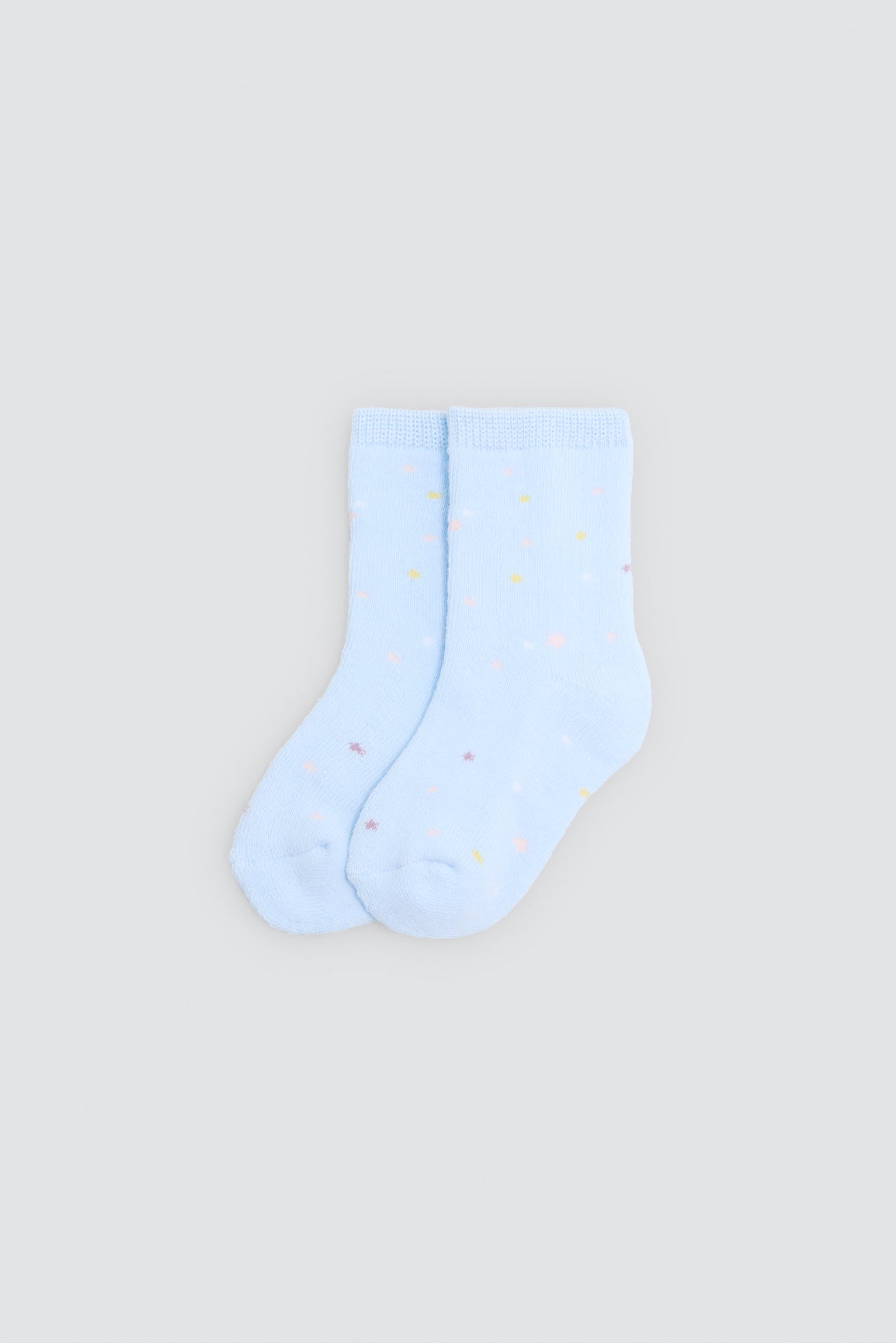 Pack 4 calcetines bebé térmicos estampado lunas y estrellas