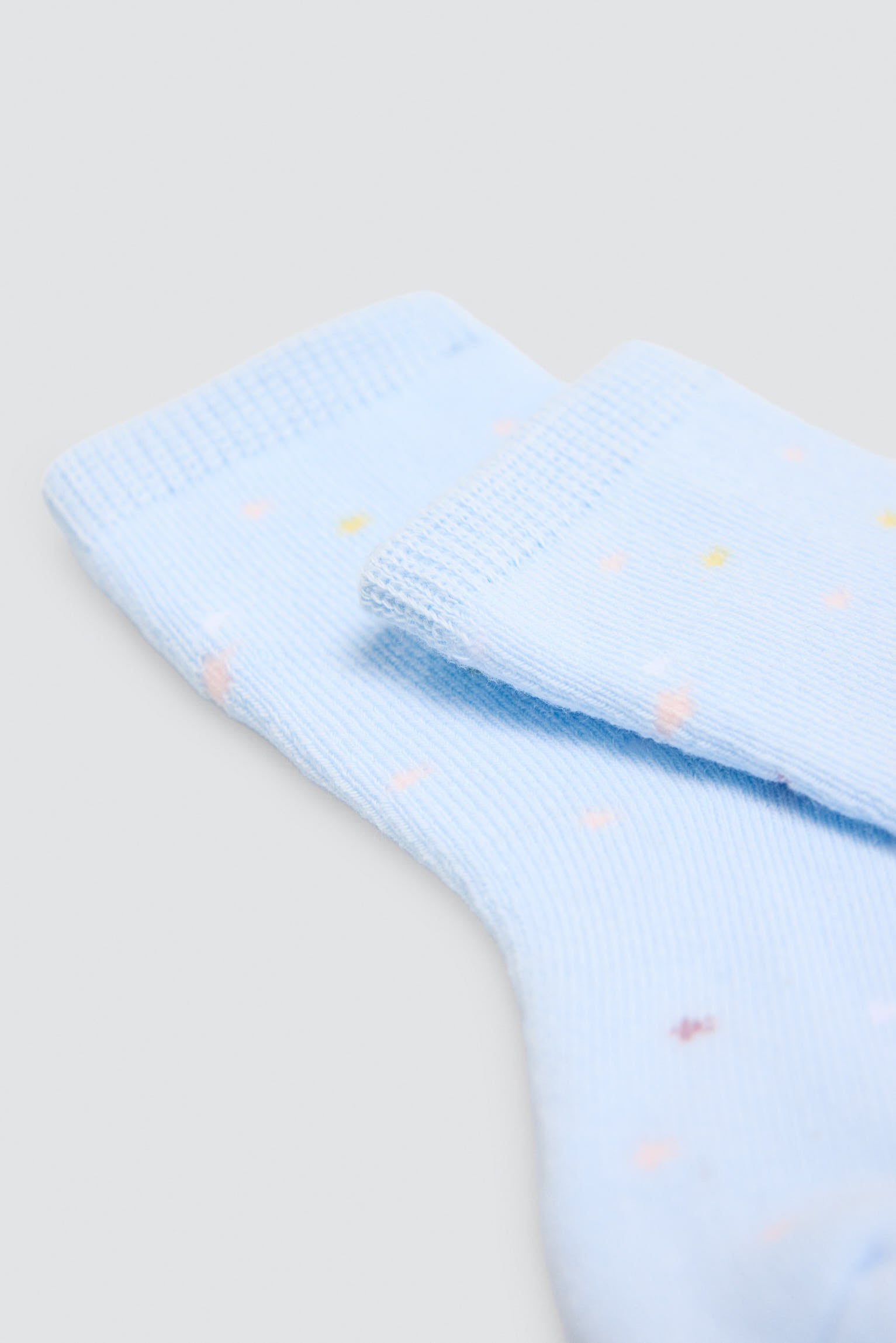 Pack 4 calcetines bebé térmicos estampado lunas y estrellas