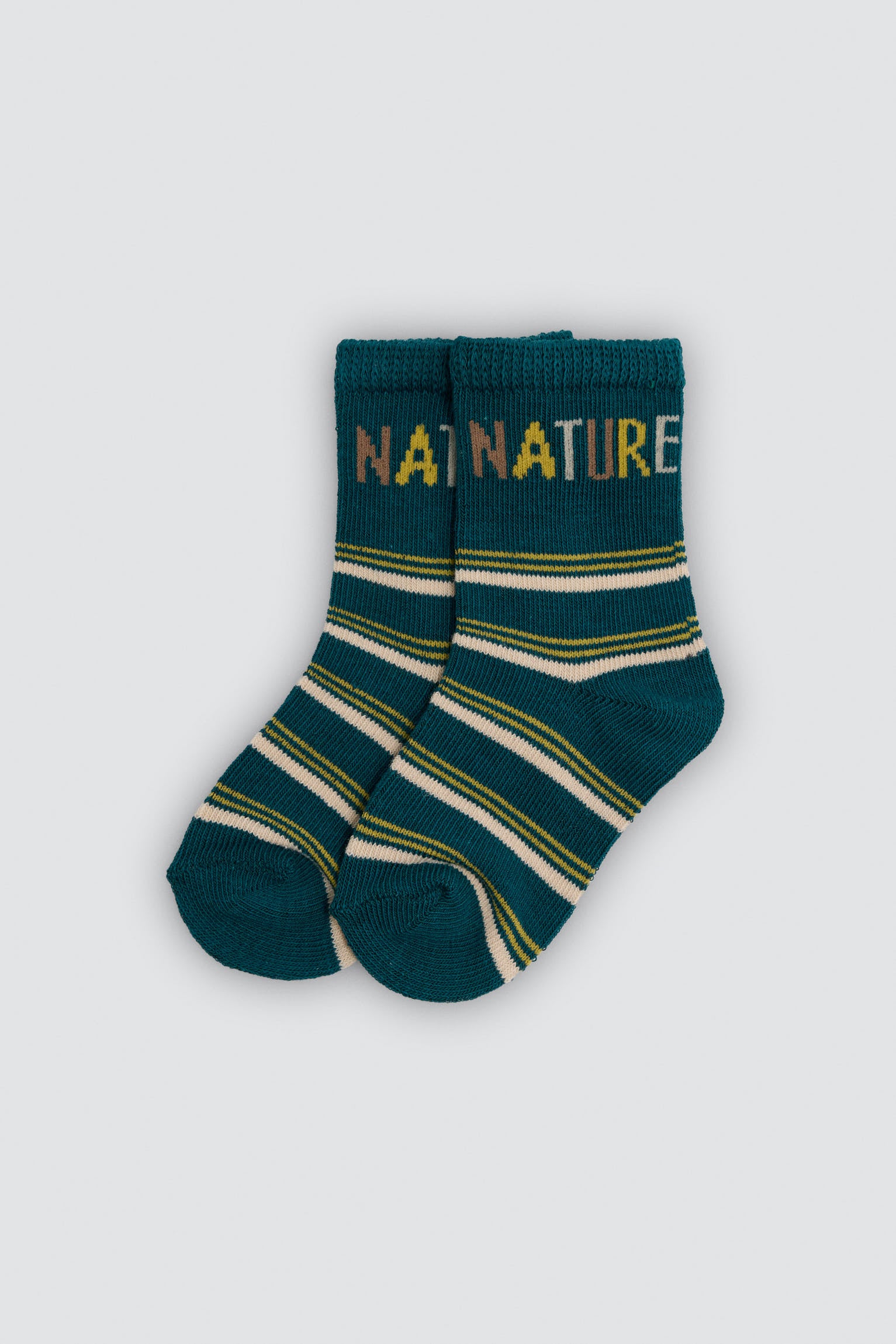 Pack 4 calcetines bebé estampado naturaleza