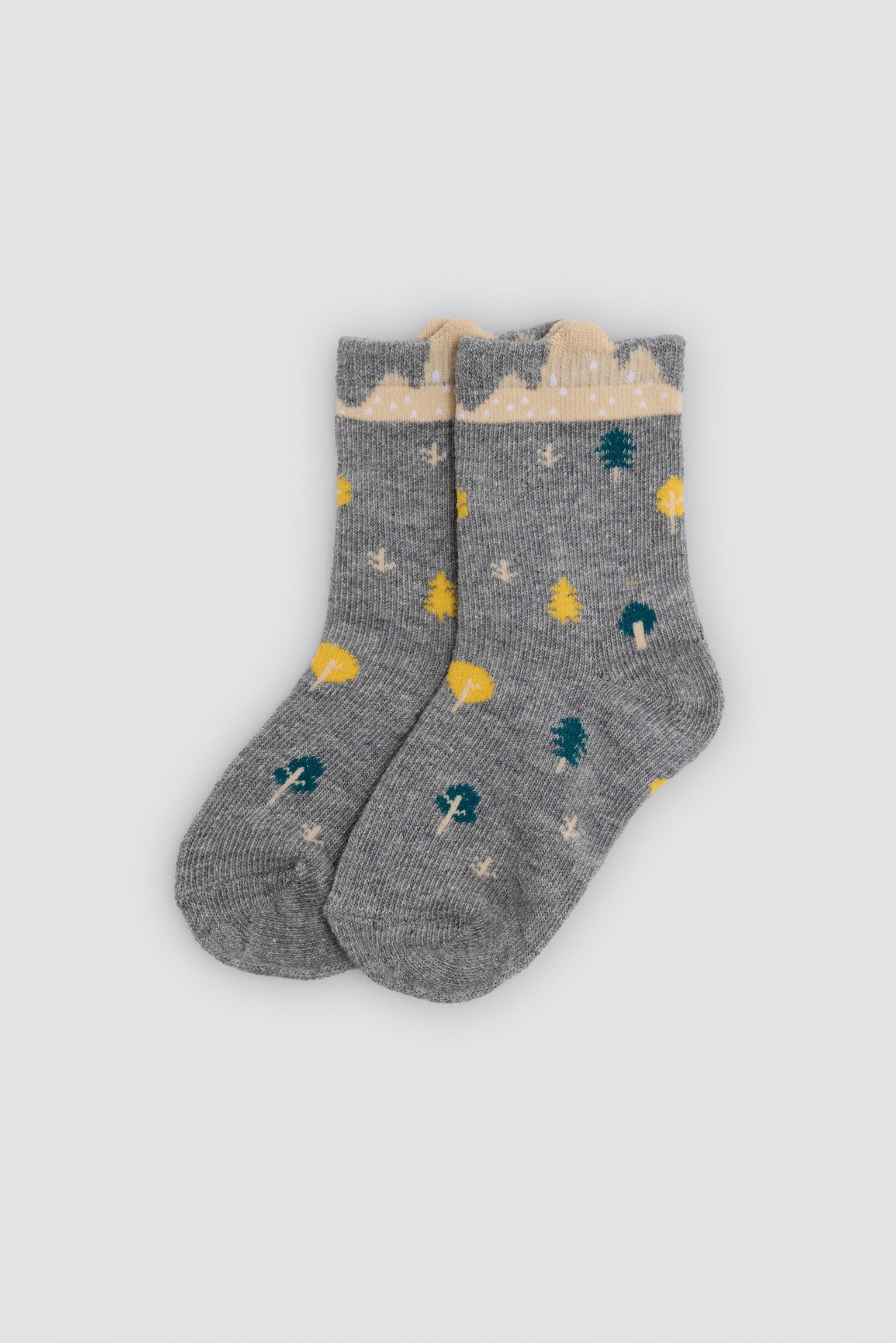 Pack 4 calcetines bebé estampado naturaleza