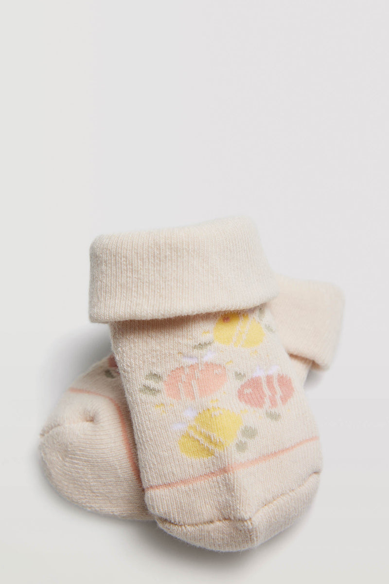Calcetines recién nacido térmicos pack de 4