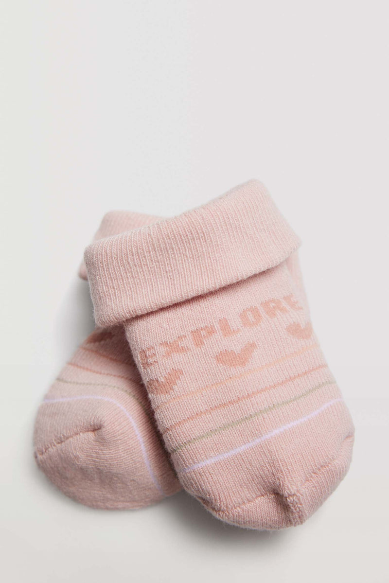 Set 4 calcetines recién nacido