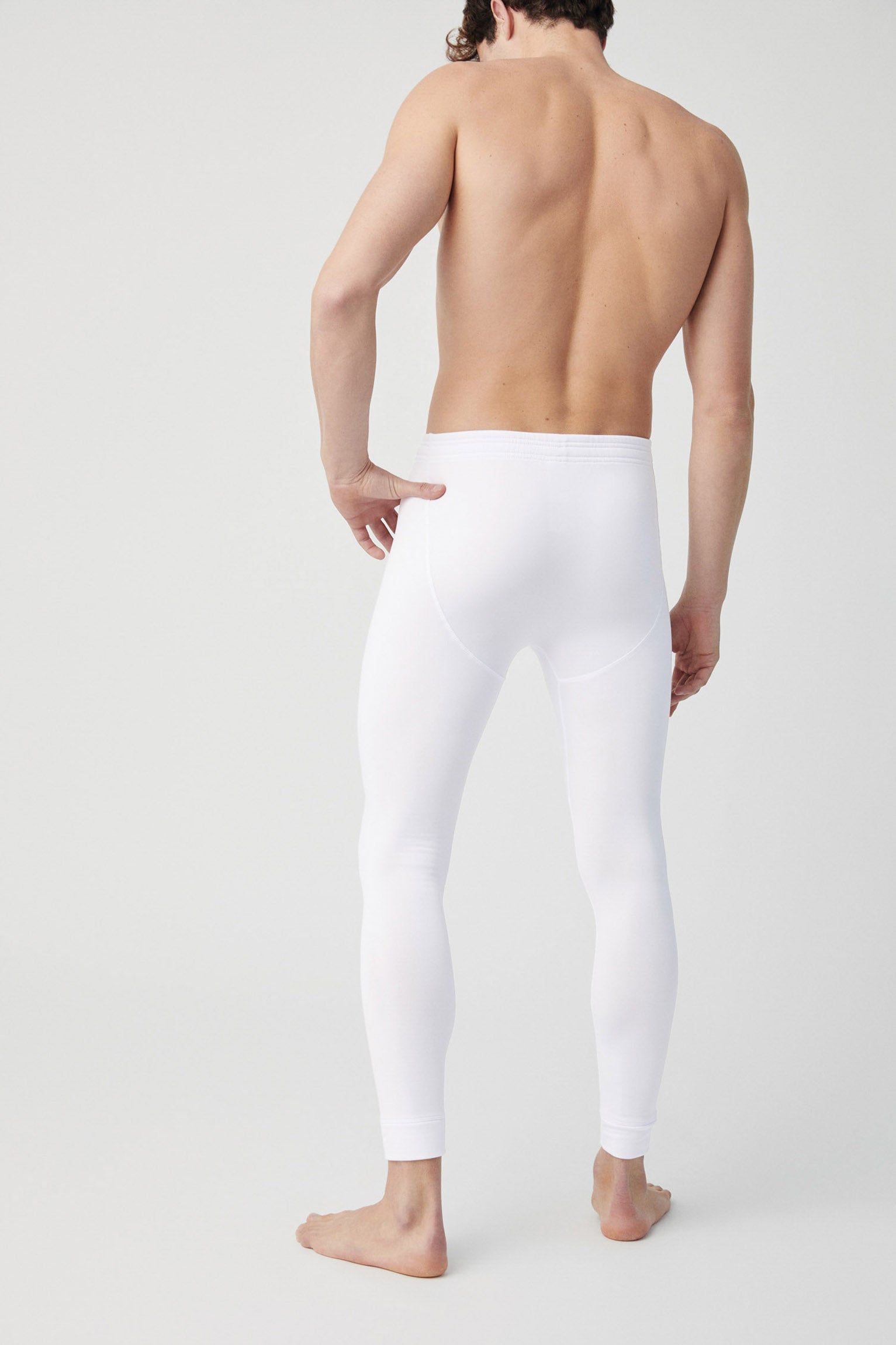 70200 3 pantalon termico hombre - Blanco