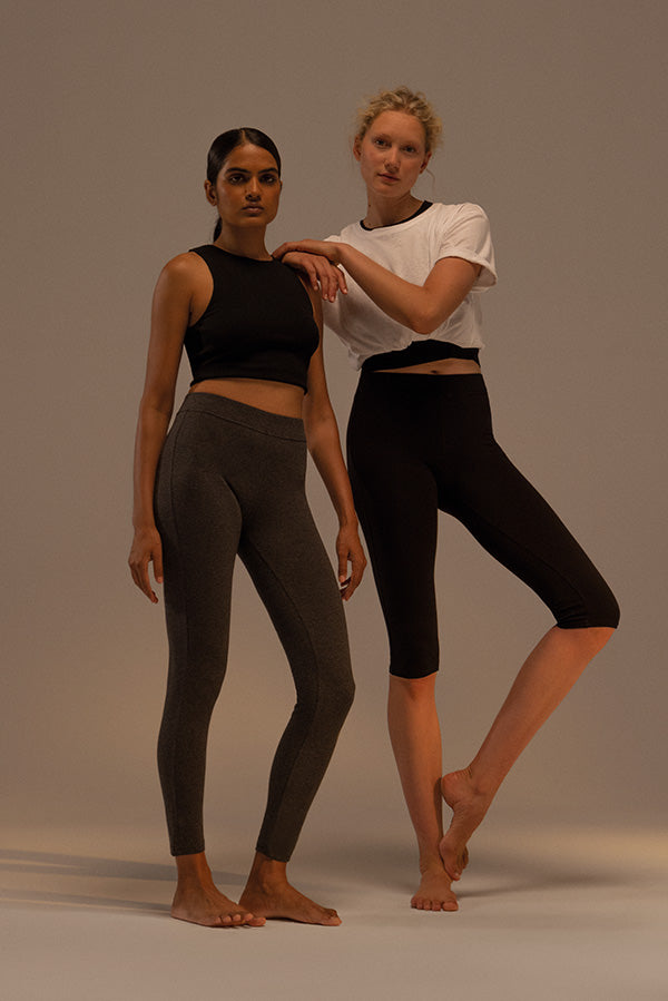 Leggings cortos y largos de algodón Basic Collection