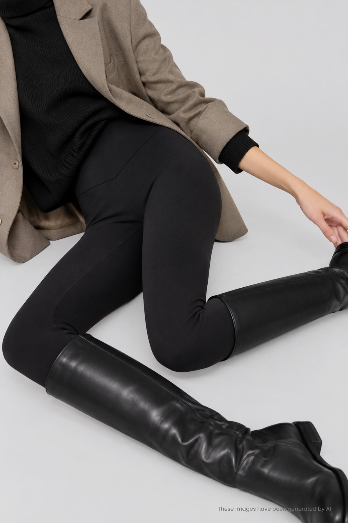 ULTRA TÉRMICO Leggings afelpados negro