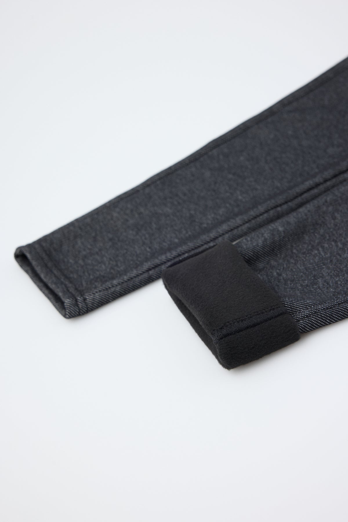 TÉRMICO Leggings afelpados efecto vaquero push-up negro