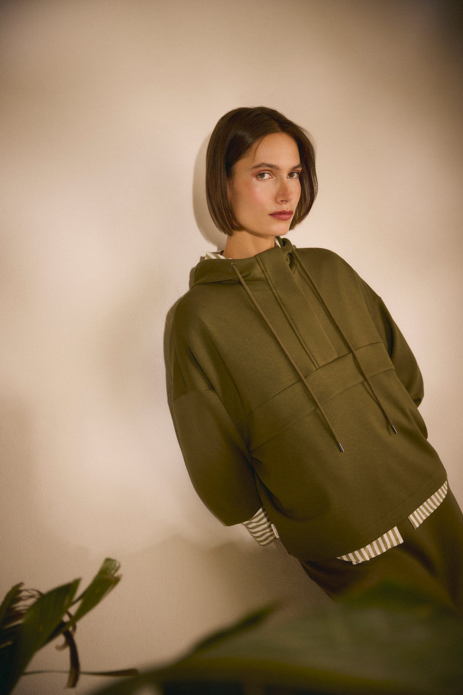 Look comfy con pantalón cargo verde oliva @teresamora6