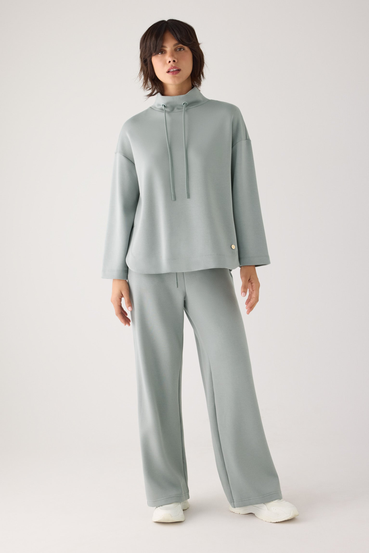 70743-laurel-green-pantalones-comodos-rectos-afelpados-tiro-alto-cintura-ajustable-azul