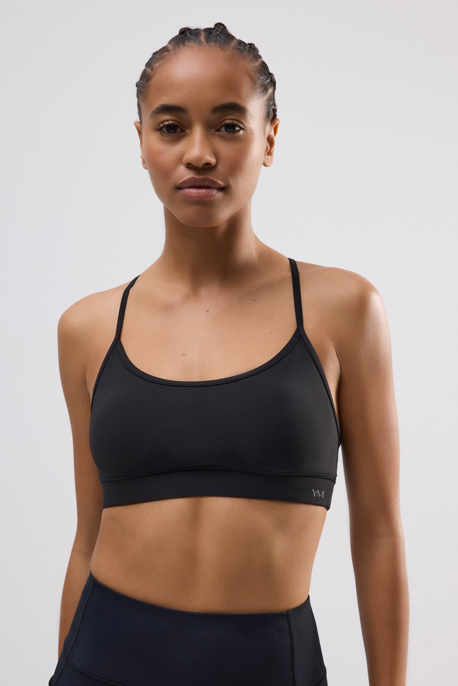 Sports top with black back detail