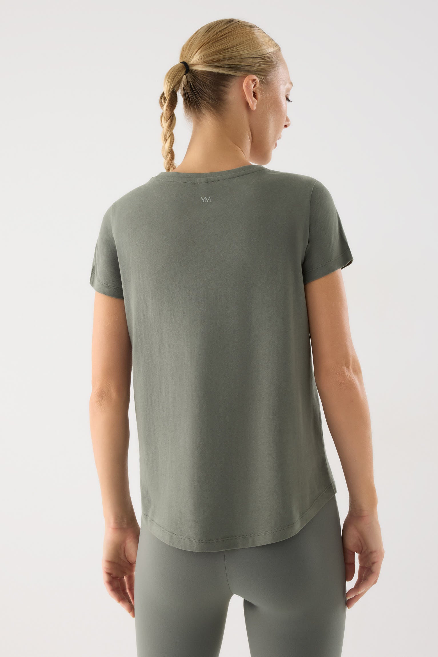camiseta deportiva algodón gimnasio vista en movimiento para entrenamientos corte cómodo para entrenar o vestir en clave fitness