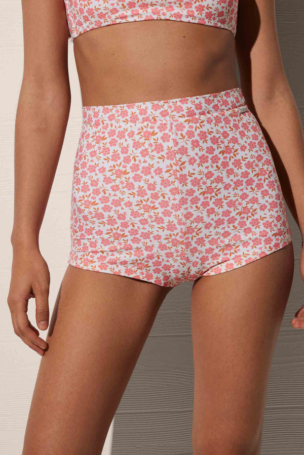 82413-1-shorts-bikini-flores-mujer-ysabel-mora - Rosa