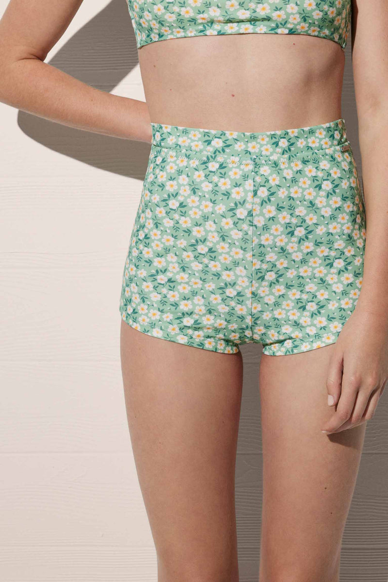 82413-1-shorts-bikini-flores-mujer-ysabel-mora - Verde