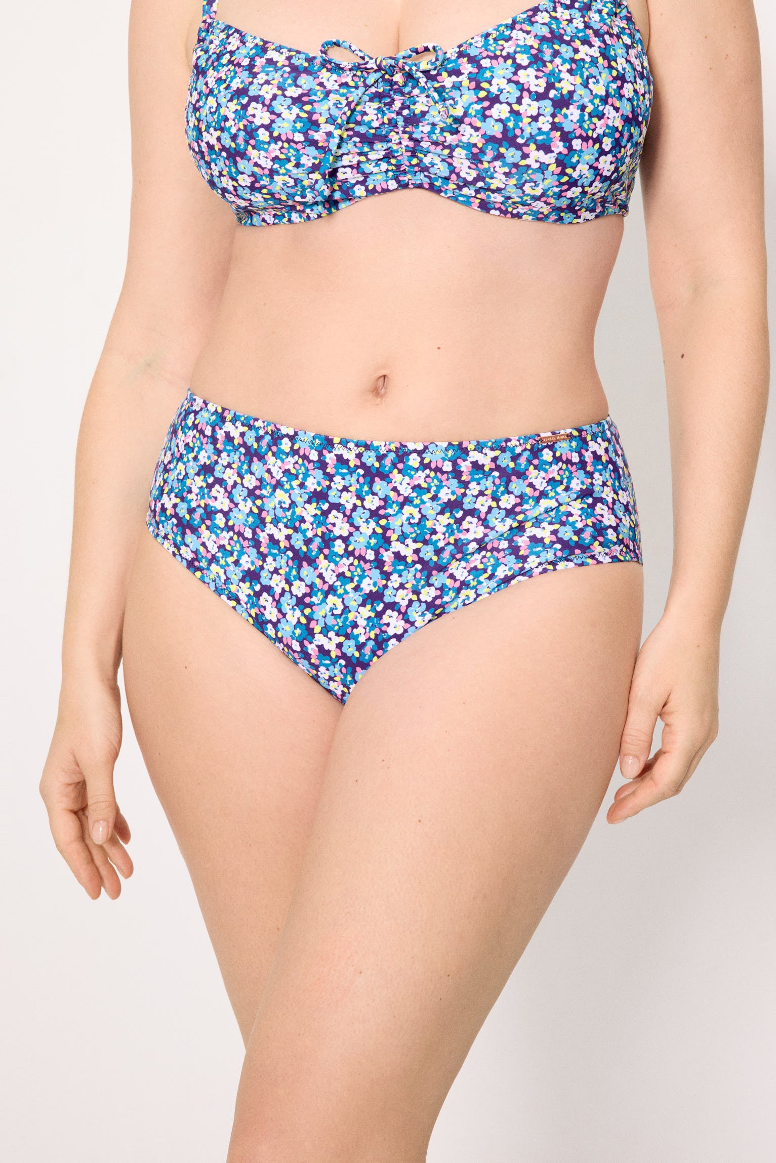 Braga bikini reductora alta liberty azul