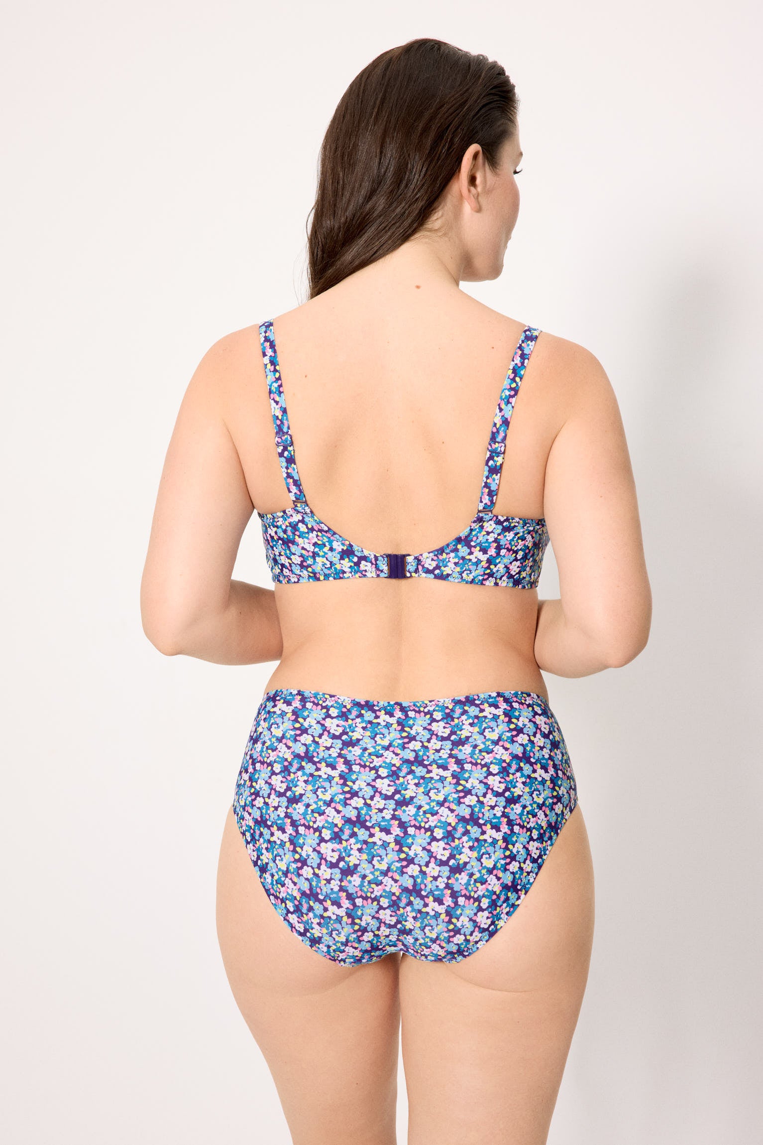 Braga bikini reductora alta liberty azul
