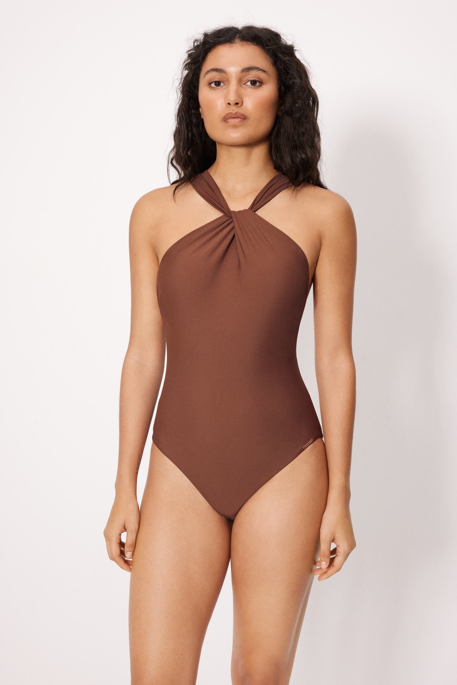 Bañador reductor marrón copa B