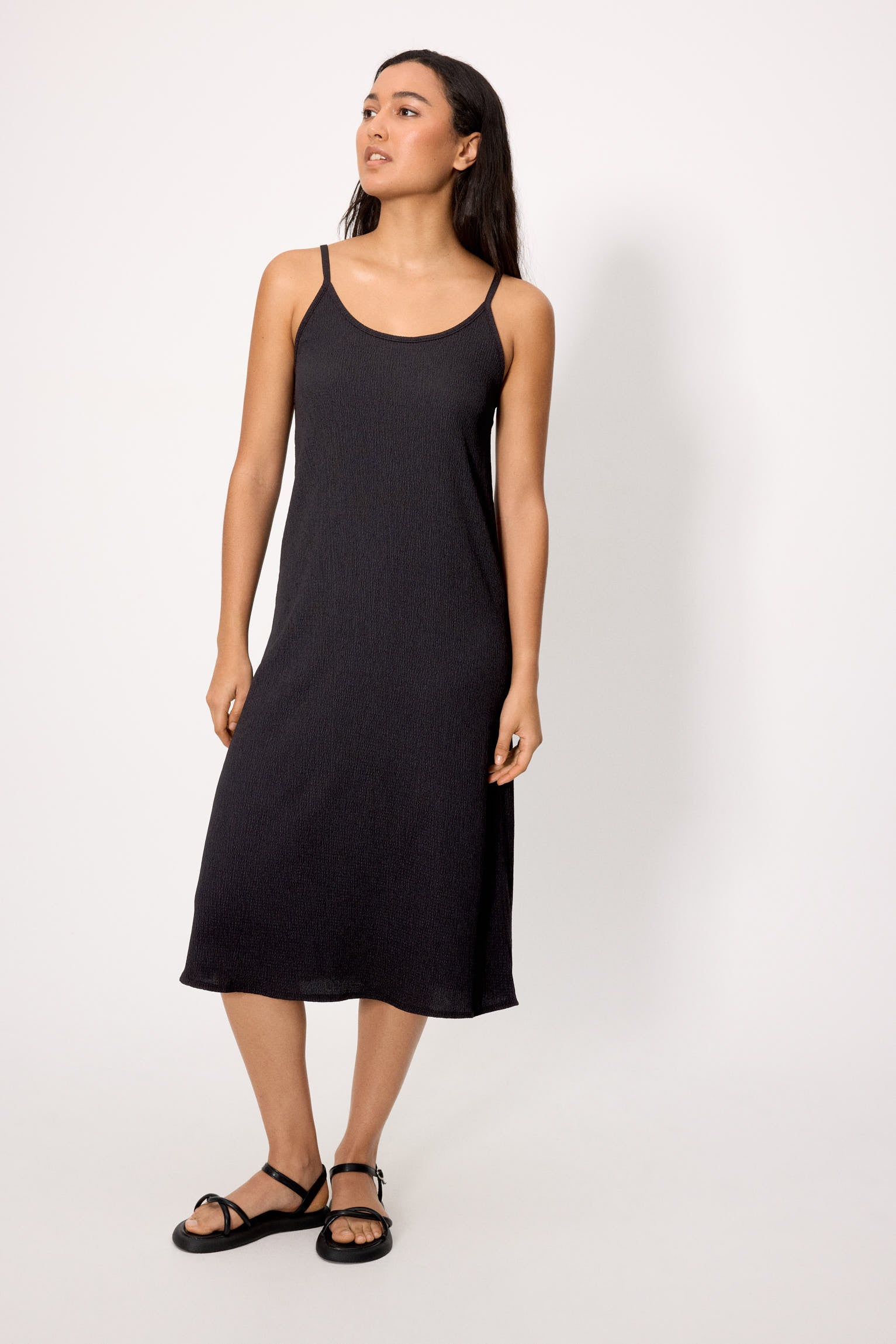 Sandalias casual negras - Ysabel Mora