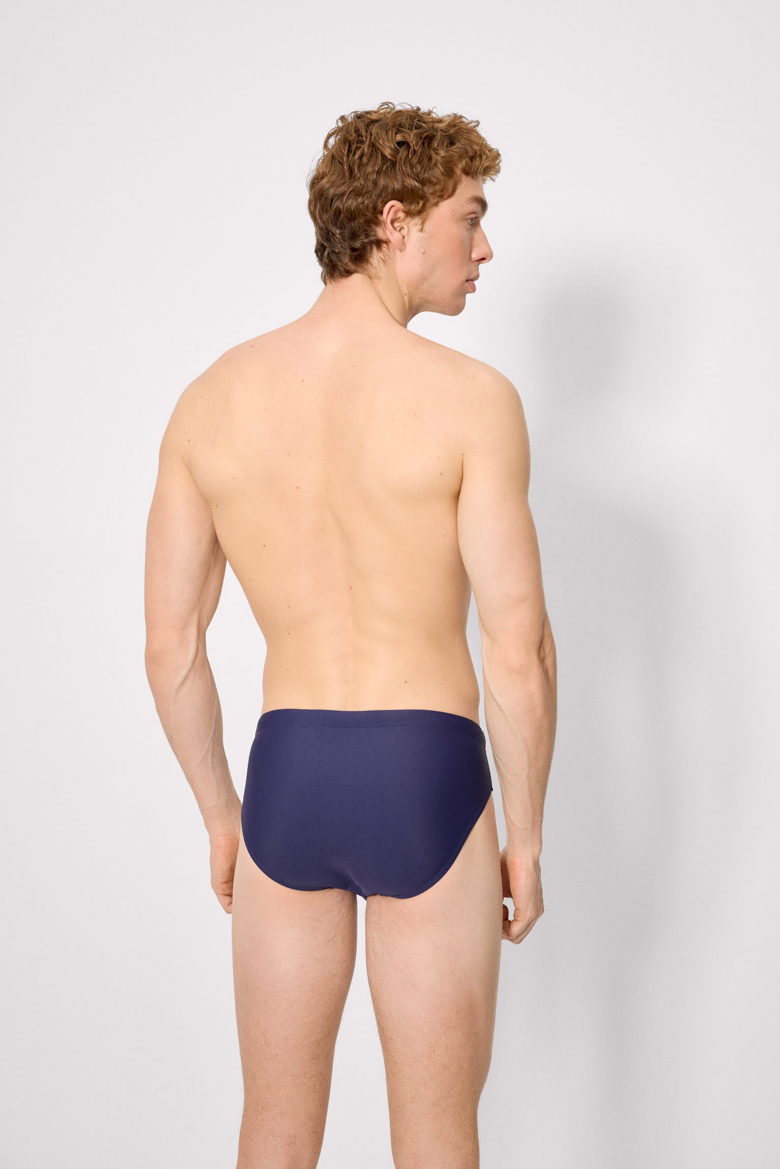 Bañador tipo slip básico marino - Ysabel Mora