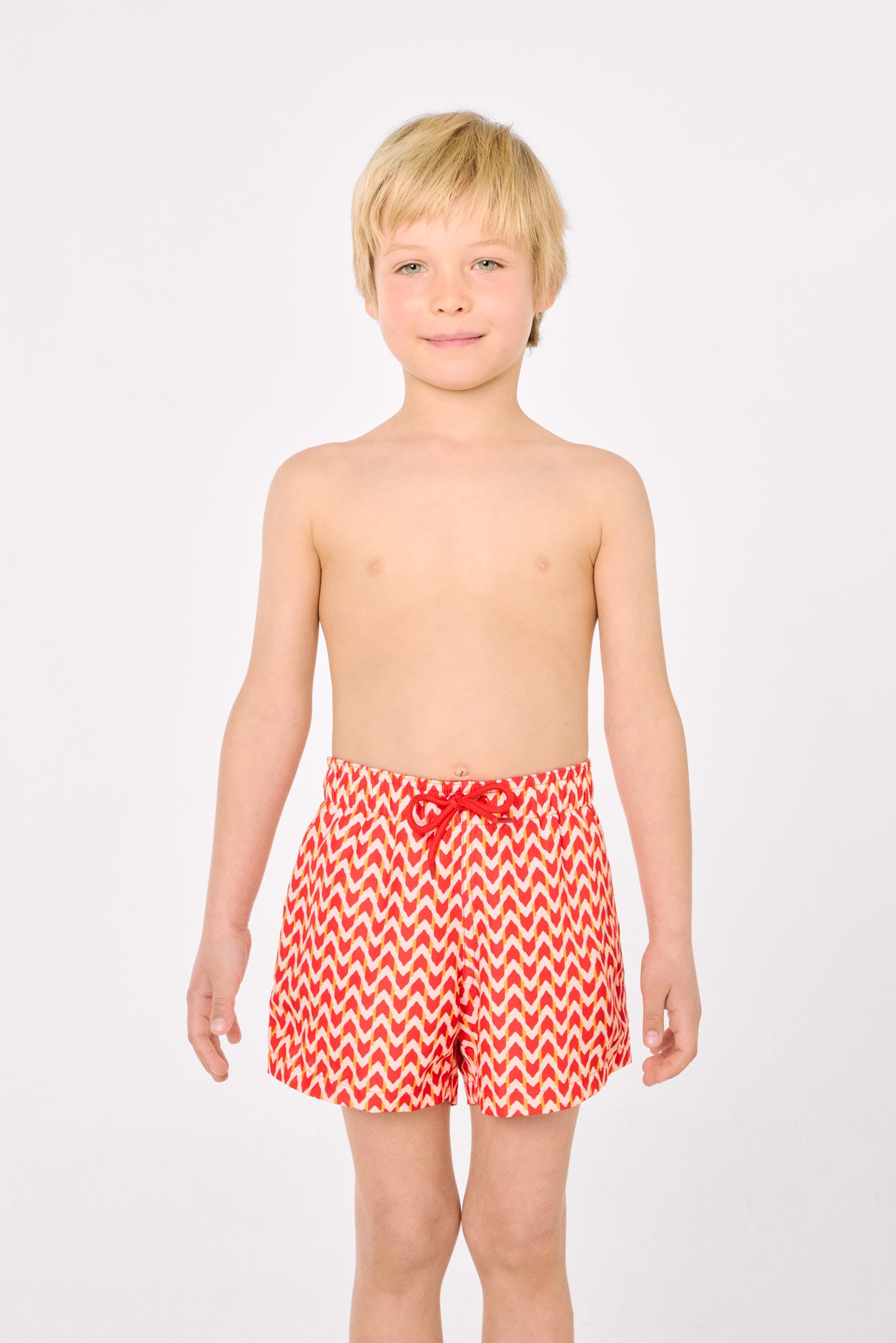 Bañador niño corto estampado étnico multicolor - Ysabel Mora