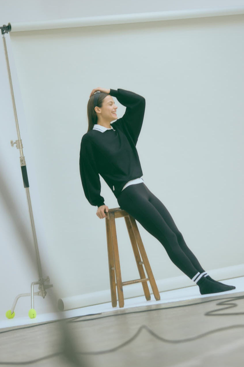 Leggings moldeador efecto push-up negro