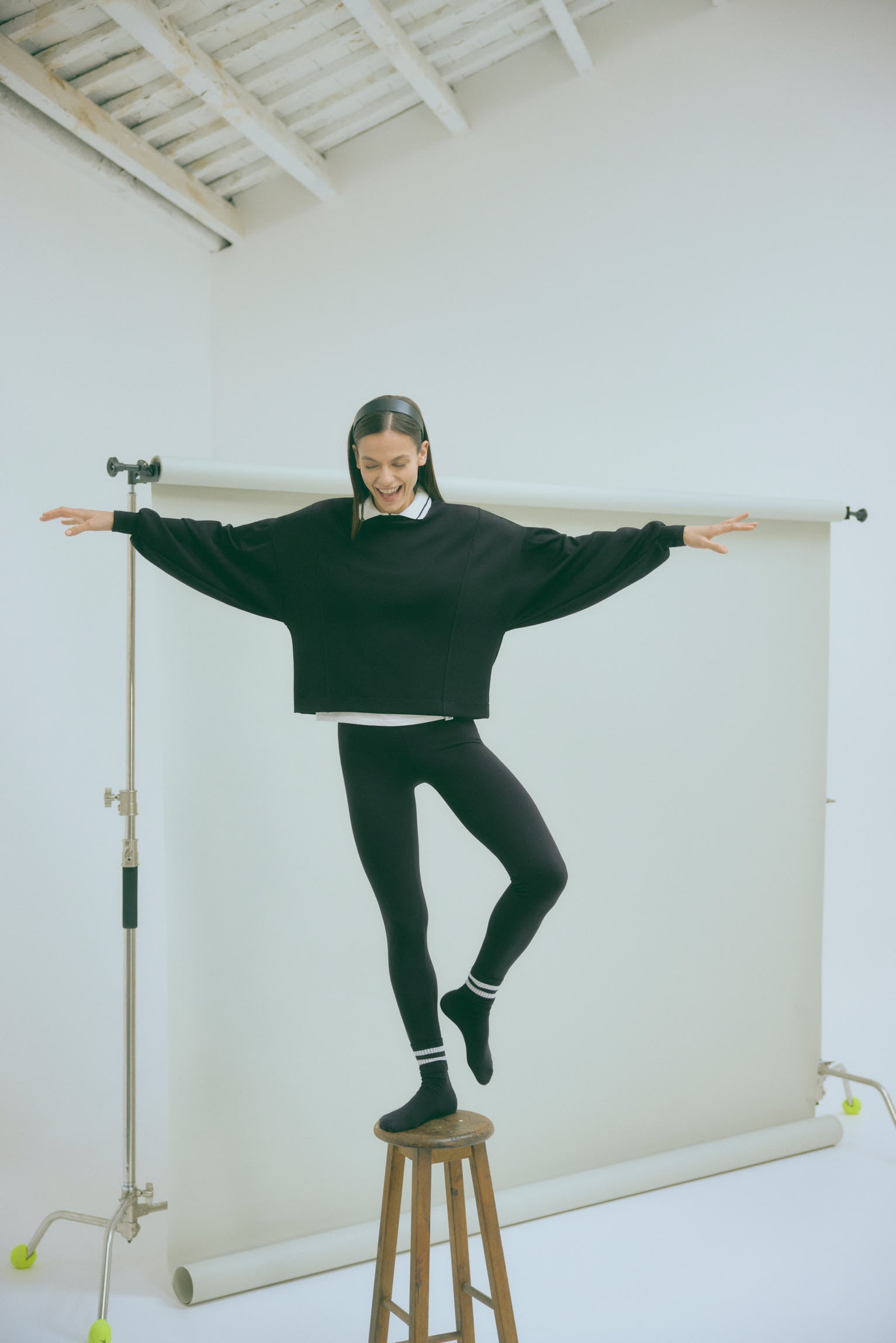 Leggings moldeador efecto push-up negro