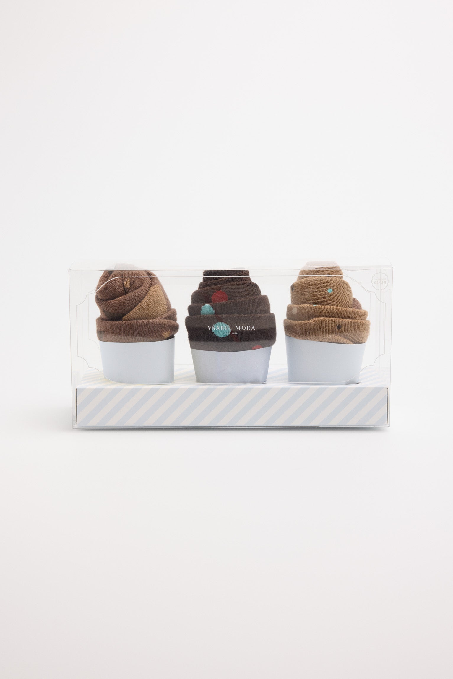 Pack regalo 3 calcetines Chocolate muffins