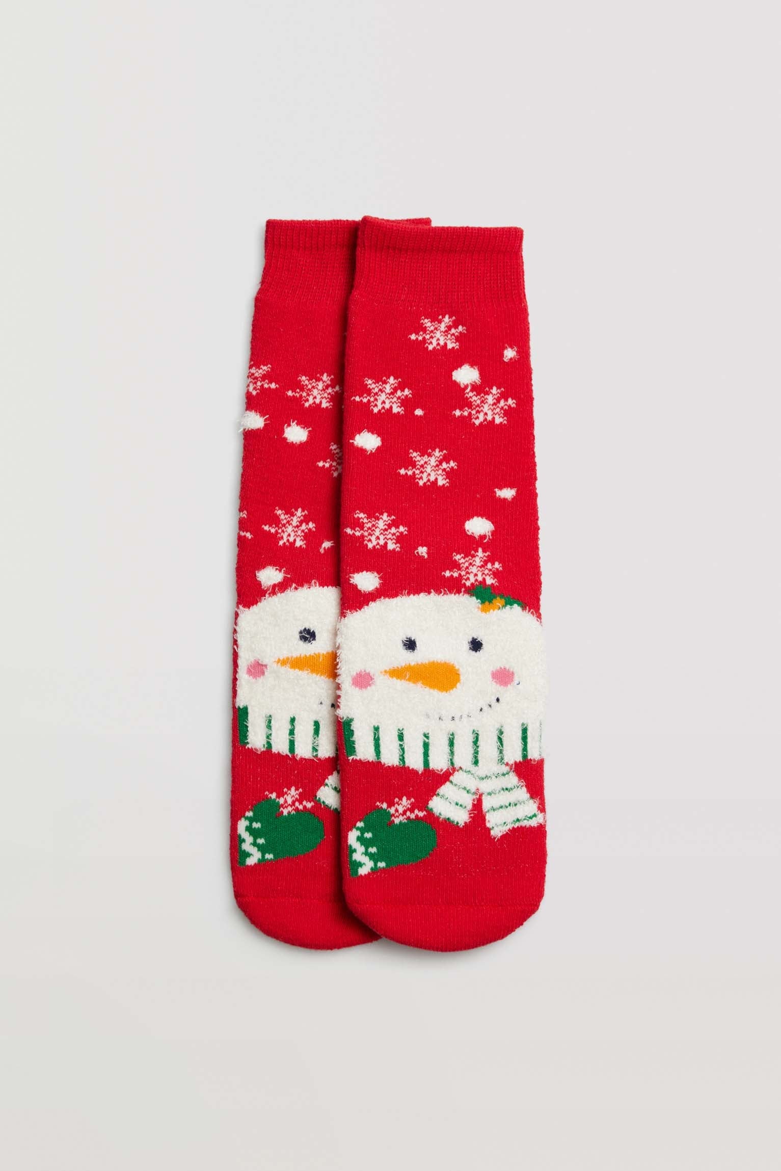 Calcetines infantiles térmicos Navidad pack de 2