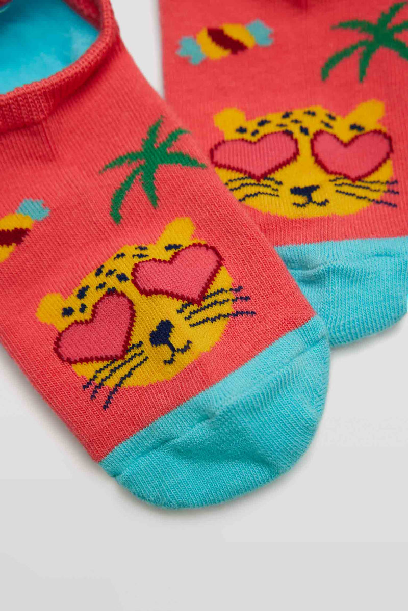 Invisible pinkies printed colors Sockarrats pack of 3