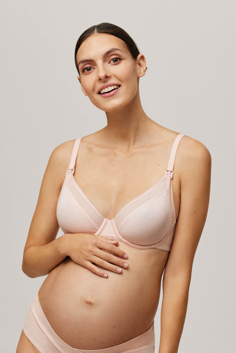 Unwired padded breastfeeding bra – Ysabel Mora