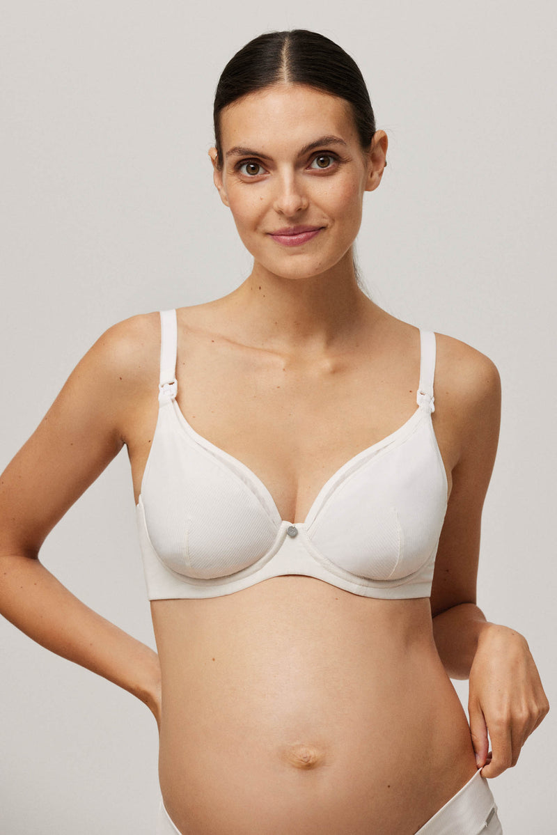 Wired non padded breastfeeding bra – Ysabel Mora