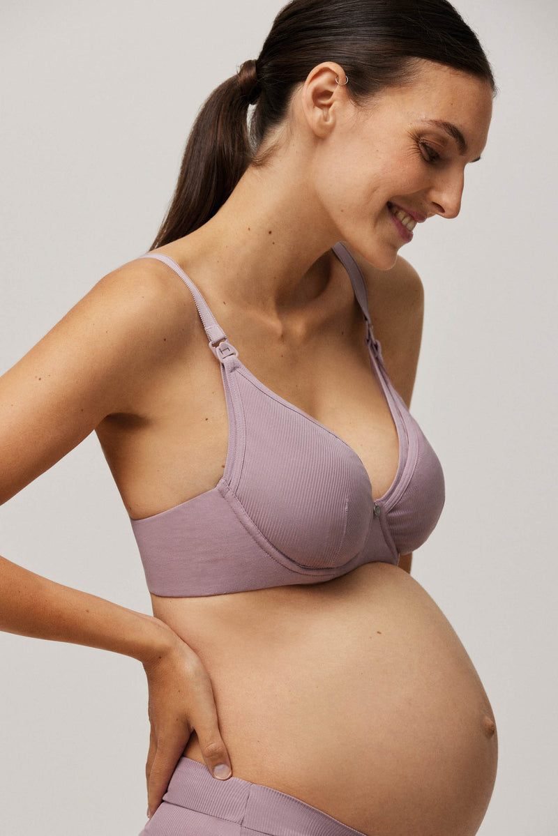 Wired non padded breastfeeding bra – Ysabel Mora