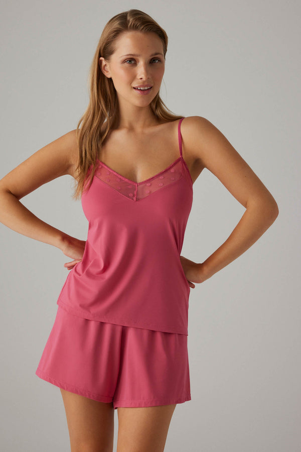 10678-5-conjunto-pijama-lenceria-mujer-ysabel-mora - Rosa