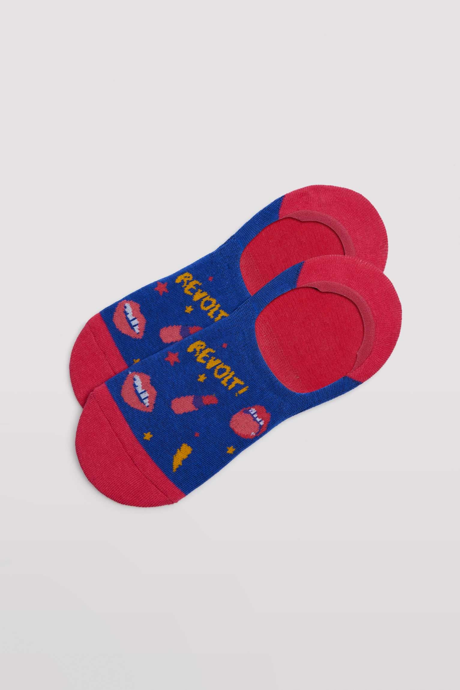 Pinkies invisibles estampados Disco Sockarrats pack de 3