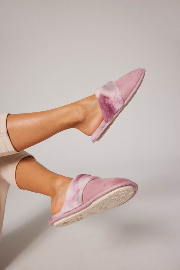 Zapatillas de casa pelo rosado