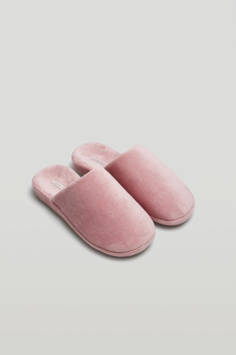 Zapatillas de estar en casa mujer rizo rosa - ZAPATILLAS BARATAS